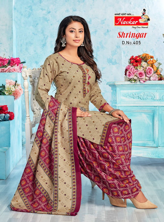 Shringar Vol 4 By Navkar Cotton Printed Readymade Cotton Suit Wholesale Price In Surat
